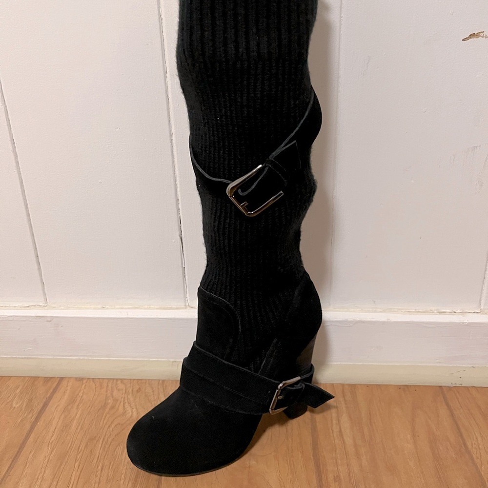 Betsey Johnson knee high boots